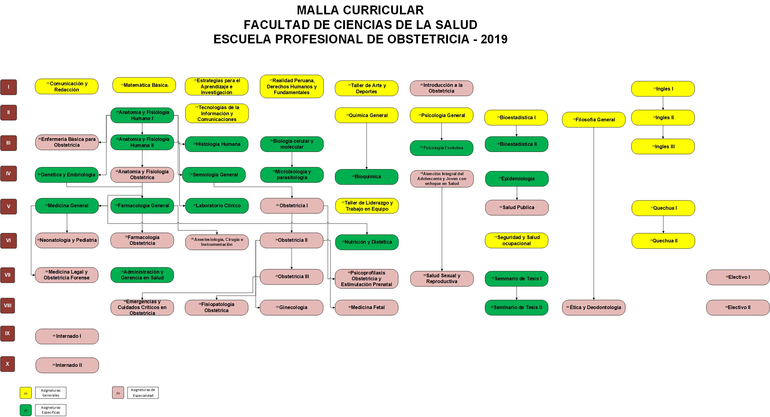 MALLA CURRICULAR OBSTETRICIA